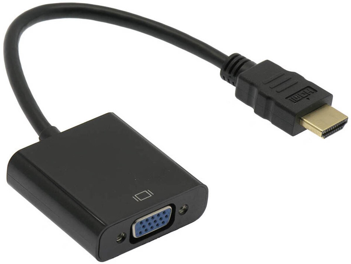 Dalco HDMI to VGA Converter with Audio and Power Cables